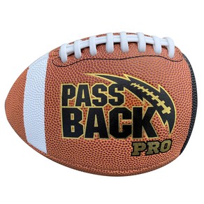 Passback Po Composite Football Ages 14+ High School T 패스백 프로 컴포지트 풋볼 14세 이상 고등학교 훈련 풋볼 (수축된 배송, 1개