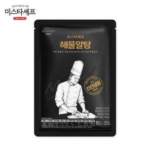 [미스타셰프] 해물알탕 550g x 3팩, 3개