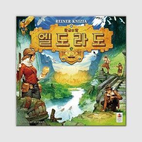 코리아보드게임즈 황금의 땅 엘도라도, 혼합색상, 1개