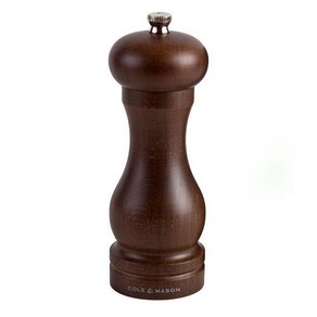 콜앤메이슨 Cole Mason Capstan 후추 그라인더 30.5cm12.5인치 우드 브라운, 1개, 3) 6.5- Inch