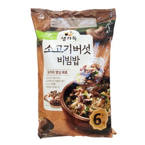 코스트코 풀무원 소고기버섯 비빔밥(262gx6개), 1.572kg, 1개