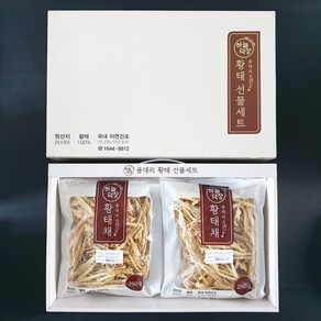 [24년햇황태/하늘덕장] 용대리 황태채 선물세트 - 국내건조, 500g, 1세트, [선물세트]용대리황태채