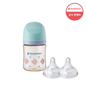 더블하트 모유실감 3세대 PPSU 헤리티지 단청 160ml (젖꼭지S포함) + 젖꼭지 (2입), 1개