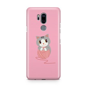 LG G7 케이스 실뭉치냥이 디자인 하드