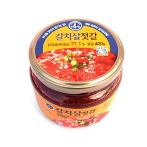 제주 하루미 갈치살 젓갈 전통 밥반찬 400g, 1개