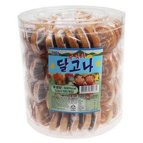 올스 달고나 막대사탕, 12g, 100개