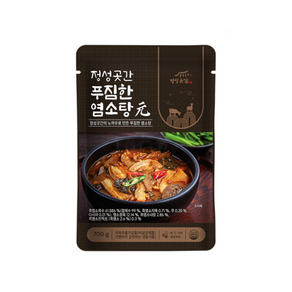 정성곳간 강순의 푸짐한 염소탕 8팩(700g/팩)