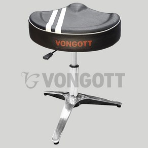 VONGOTT TRIPOD-MC Stainless Alloy Hydaulic Motocycle Dum Thone 트라이포드 오토바이 유압식 드럼의자, 1개