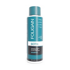 폴리게인 바이오틴 샴푸 Foligain Biotin Rejuvenating Shampoo 473ml 모근모발동시강화 뿌리볼륨 탈모완화, 1개