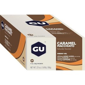 GU에너지 스포츠 에너지젤 32g 캬라멜마끼야또 24팩, Caamel Macchiato, 1개