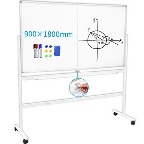 화이트보드 대형 화이트 보드 자석 화이트 보드 화이트보드+이동식스탠드