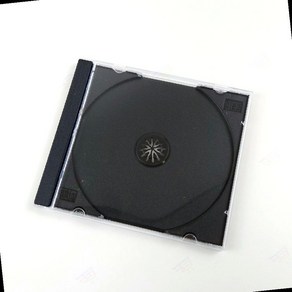 검정 블랙 공CD 케이스 앨범 DVD 블루레이 백업 보관 정리함