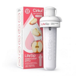 Cikul LifeSip 허니크리스피 애플 카트리지 음료 리필 8 개, 8개, 20ml