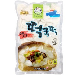 송학식품 송학 떡국떡1kg X 12봉 1박스, 1kg, 12개