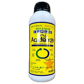 [식물나라스토어] 아카디안29 250ml 500ml 1L 5L 용량별 해조추출물 사은품 약수저 씨씨컵, 아카디안 1L, 1개