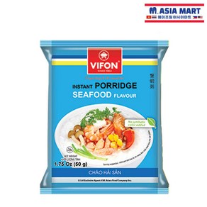 베트남 인스턴트 해물죽 CHAO HAI SAN, 50g, 1개