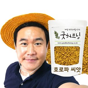 호로파 씨앗 씨 차 페누그릭 500g 굿허브닝, 1개