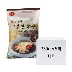 교동 하우촌 칡냉면용육수 330g 세트, 10개