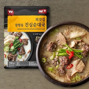 외갓집 진한 사골 육수와 토종 순대국 700g X 3팩, 3개