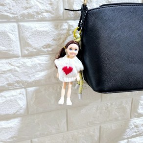 [제이팬시] Bag Charm 인형키링 가꾸 첼시 백참 백꾸 자동차 키홀더 백꾸 빽꾸 참장식 악세사리 명품키링 바비인형키링 흑인