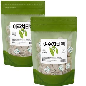 여주 차 티백 국산 건여주 삼각티백 건강차 대용량 50티백, 1.2g, 50개입, 2개