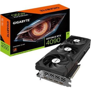 기가바이트 지포스 RTX 4090 WINDFORCE V2 24G 그래픽 카드 팬 3배 24GB 384비트 GDDR6X GVN4090WF3V224GD 비디오, GeFoce RTX 4090 WINDFORCE V2, 1개