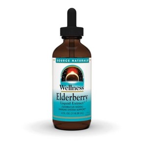 Souce Natuals Wellness Eldebey Liquid Extact fo Immune System Suppot* - Sambucus niga - 4, 118.28ml, 1개