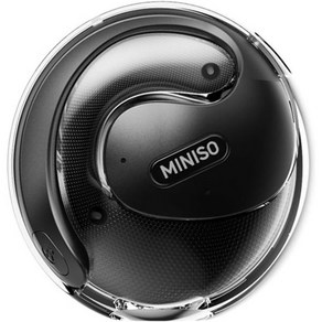 [관부가세포함] MINISO X15 PRO 오픈 이어 헤드폰 블루투스 5.4 OWS 매달리는 이어폰 이어후크, X15PRO Black, X15PRO Black