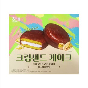 크림샌드케이크 피스타치오맛 1개, 0.336kg