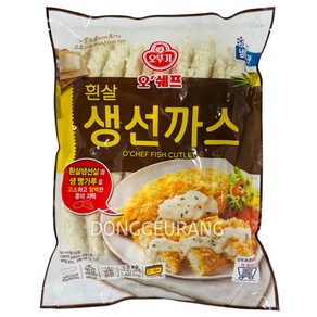 오뚜기 오쉐프 흰살 생선까스 1.2kg, 1개