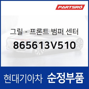 프론트 범퍼 그릴 센터 (865613V510) 그랜저HG