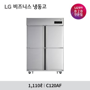 LG전자 업소용 비즈니스 냉동 4칸 냉동고 1110L C120AF 방문설치