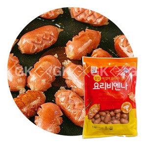 CJ 이츠웰 칼집비엔나 소시지 1KG, 1개