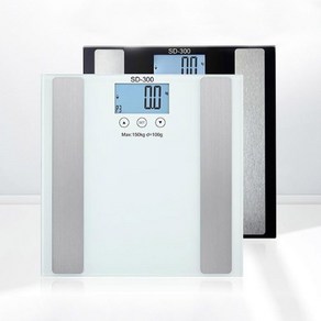 경인산업 체지방체중계 SD-300 (블랙/화이트 랜덤발송), 1개