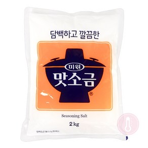 푸드올마켓_ 대상 미원 맛소금 2kg, 1개