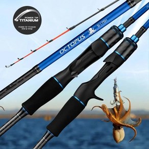 체육교구 Jigging Rod 1.75m 하드 파워 지깅로드 문어 강력한 티타늄 팁로드 캐스팅 용 AliExpess 컬렉션 낚싯대, 1) 1.75M