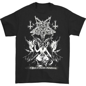 ROCKPANDA Dark Funeral 25th Anniv Baphomet 반팔티반팔티