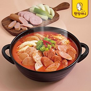 원할머니 [원할머니] 쫄깃한 햄 듬뿍 부대찌개 500g x 10팩