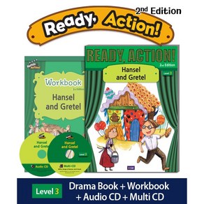 Ready Action 3 Hansel and Getel Pack (SB+WB+CD+Multi-CD) (2E), A*List