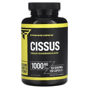 1+1 (프리마 포스) 시서스 1 000mg 캡슐 120정(캡슐당 500mg), 120정, 3개