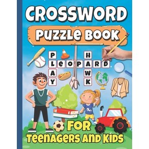 (영문도서) Cosswod Puzzle Book Fo Teenages And Kids: Pefect Fo Young People Aged 14-18 Papeback, Independently Published, English, 9798365598072