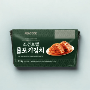 피코크 조선호텔 썰은 포기김치 1.9kg, 1개