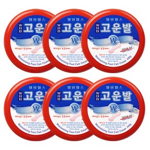 WHB 고운발 크림100g 약국전용 크림 100g 3개입 풋크림, 1세트, 6개입