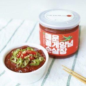 [이룸찬] 국산 매운 꽃게 양념순살장, 300g, 2개