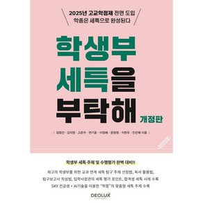 학생부 세특을 부탁해, 데오럭스, 임명선, 김지영, 고준우, 변기윤, 이정혜, 장광원, 지현우, 지은혜