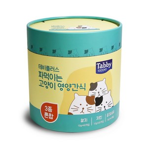 테비플러스 짜먹이는 츄르 고양이 영양간식, 참치/치킨/참치와새우, 10g, 120개