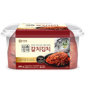 아워홈 국산 갈치김치 (트레이) 800g x 3개