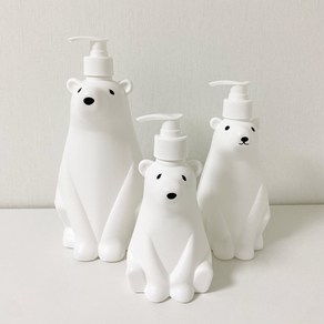 주방 세제 디스펜서 북극곰 곰돌이 주방 세제통 리필, 1. 아기곰 300ml, 1개