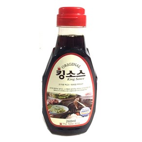 HACCP 국내 오리지날 킹소스 삼겹살 고기 야채 소스, 260ml, 1개