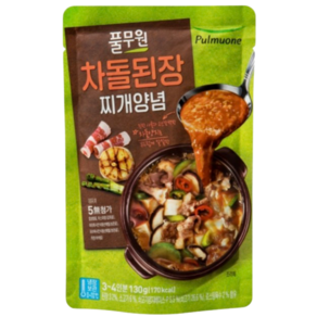 풀무원 차돌된장찌개양념 130g